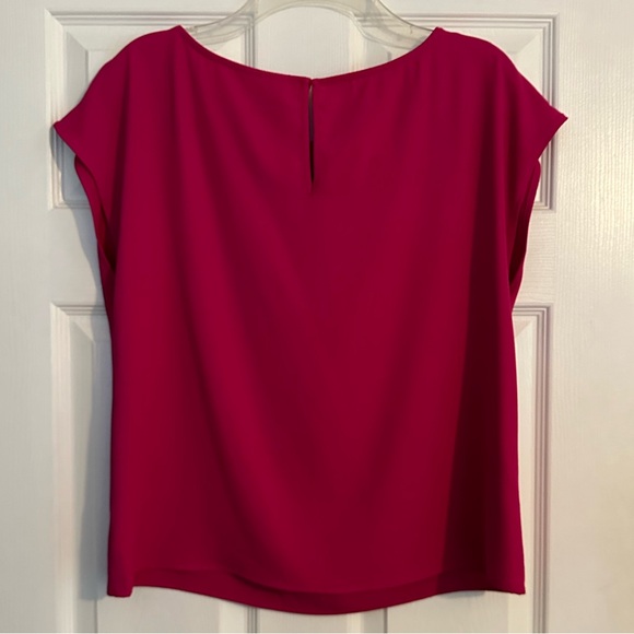Melloday Hot Pink Cowl Neck Top - Picture 4 of 4